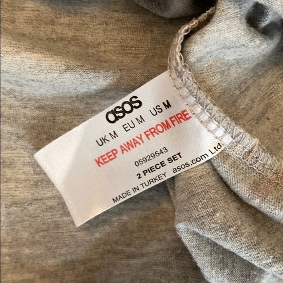 ASOS rainbow cloud print cap sleeve top size Medium - Picture 5 of 8